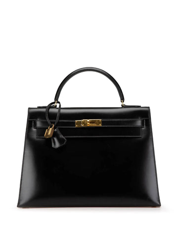 Hermès Pre-Owned  1977 Box Calf Kelly Retourne 35 satchel