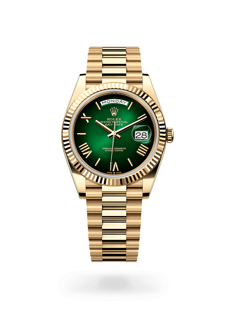 Rolex Day-Date 40 mm 228238 Vert Ombre